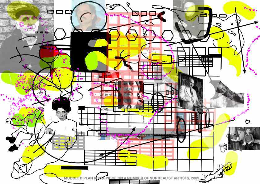Geert Dekkers - a drawing a day at nznl.com - MUDDLED PLAN FOR A PIECE ON A NUMBER OF SURREALIST ARTISTS, 2009
idraw, rita, googled images