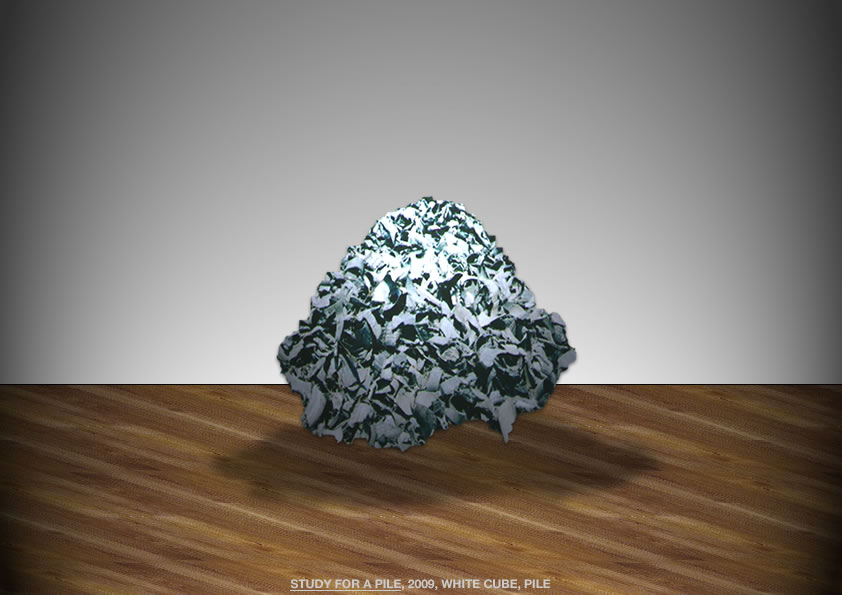 Geert Dekkers - a drawing a day at nznl.com - STUDY FOR A PILE, 2009, WHITE CUBE, PILE
fireworks file