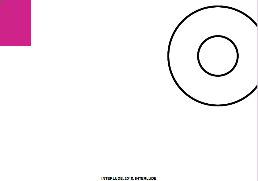 Geert Dekkers - a drawing a day at nznl.com - INTERLUDE, 2010, INTERLUDE
web page